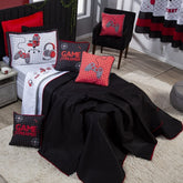 Kit Cobre Leito Game Streamer Vermelho c/ Lençol Solteiro 08 Peças